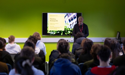 Prof Vincent Mak Delivers engaging talk on strategic thinking