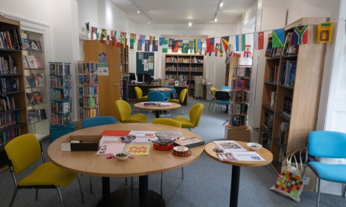 Senior School Library set up to celebrate European Day of Languages