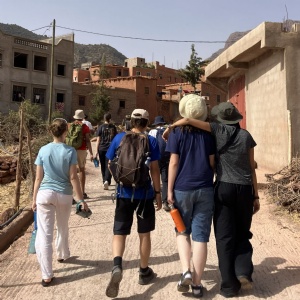 Students on the Morocco Trip